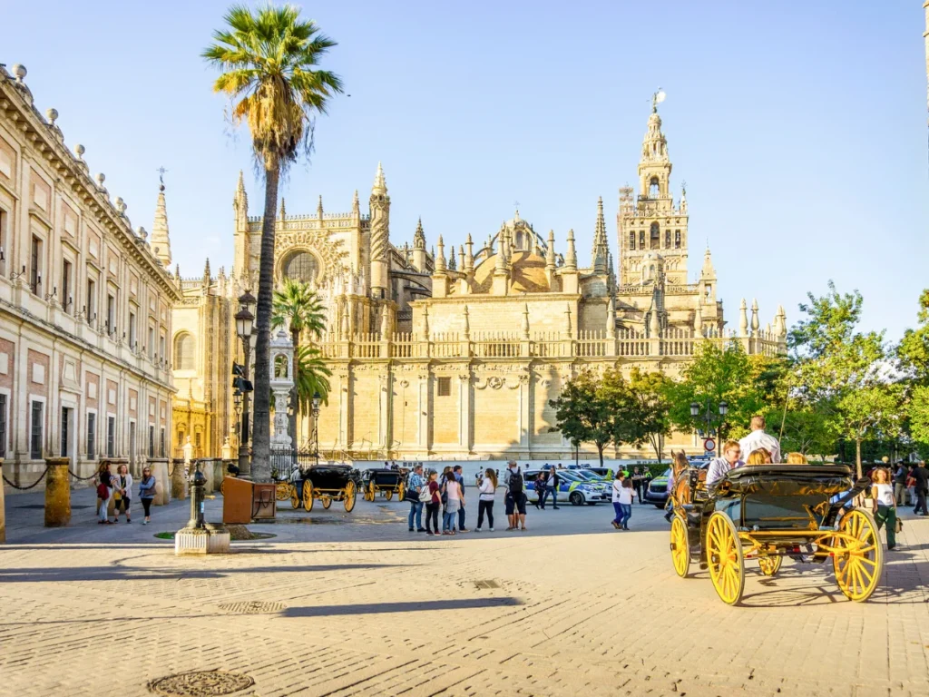 The Cathedral Santa Maria del in Seville