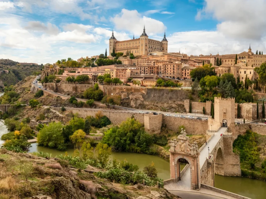 View of Toledo from Alcantara Bridge