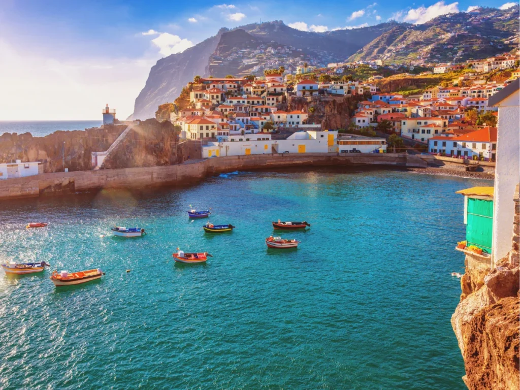 Camara de Lobos, Madeira in Portugal