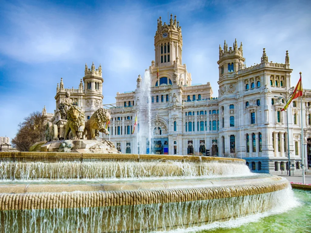 Cibeles Fountain in Madrid