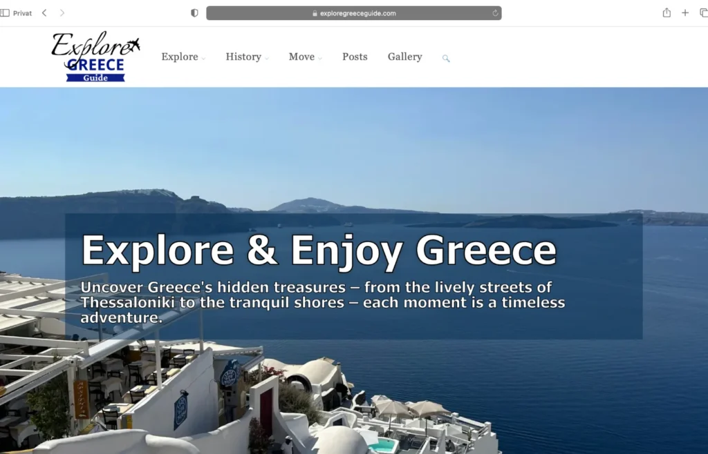 Explore the lovely and historical country Greece