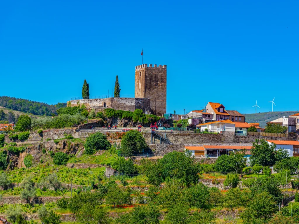 Lamego castle in Portugal