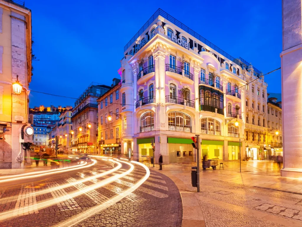 Lisbon at night