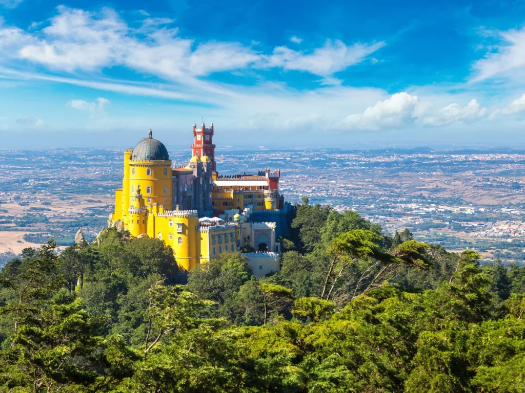 National Palace of Pena in Sintra, Portugal