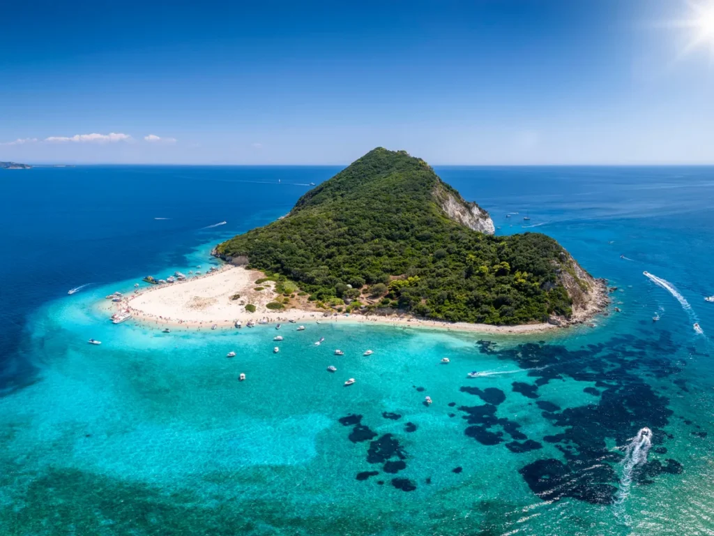 Next to Zakynthos you have Turtle Island