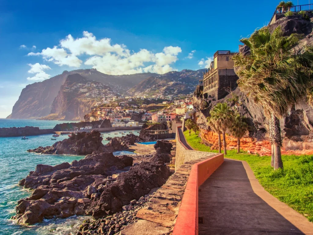 Promenade walk into Camara de Lobos