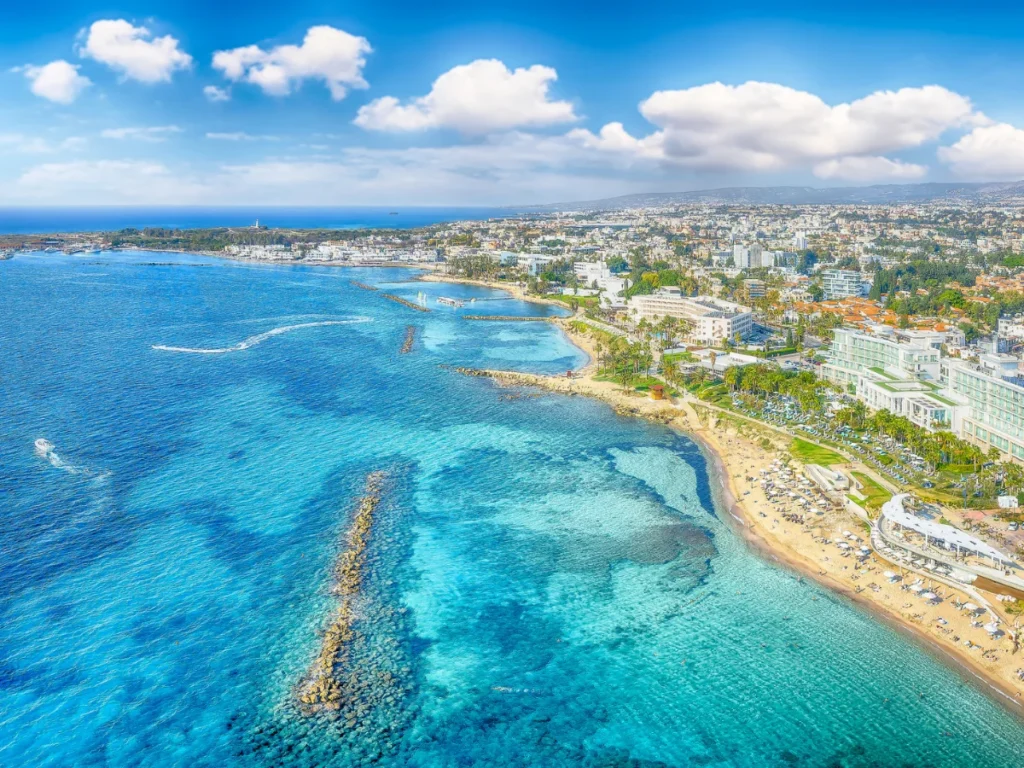 Vrisoudia Beach in Paphos